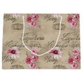 アエフフランスのエマラデザインシリーズ20 ラージペーパーバッグ (正面)