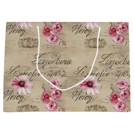 アエフフランスのエマラデザインシリーズ20 ラージペーパーバッグ (正面)