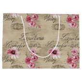 アエフフランスのエマラデザインシリーズ20 ラージペーパーバッグ (裏面)