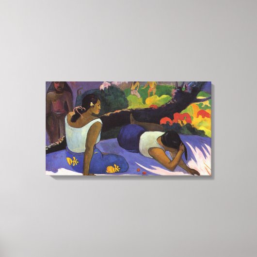 アエリアのヴァルアイノ – Paul Gauguin キャンバスプリント (正面)