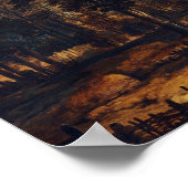 アエルトヴァンデルネイアームーンライトランドスケープ ポスター (角)