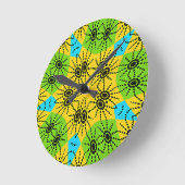 アエレガントフインスパイアモ伝統的ー ラウンド壁時計 (傾斜)