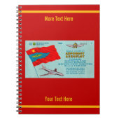 アエロフロートチケット ノートブック (正面)