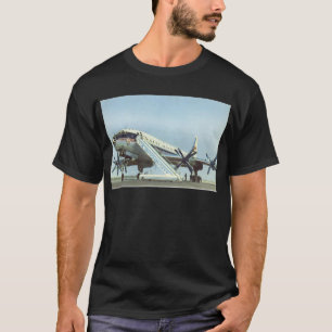 アエロフロート・ロシア航空Tu 114の定期旅客機 Tシャツ