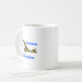 アエロンカ・チャンピオン コーヒーマグカップ (正面左)