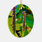 アオイと花 セラミックオーナメント (右)