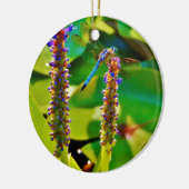 アオイと花 セラミックオーナメント (左)