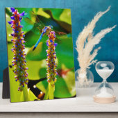 アオイと花 フォトプラーク (側面)