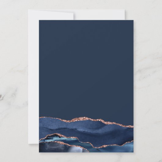 アオイ航海のシの赤ちゃんシャワー 招待状 (裏面)