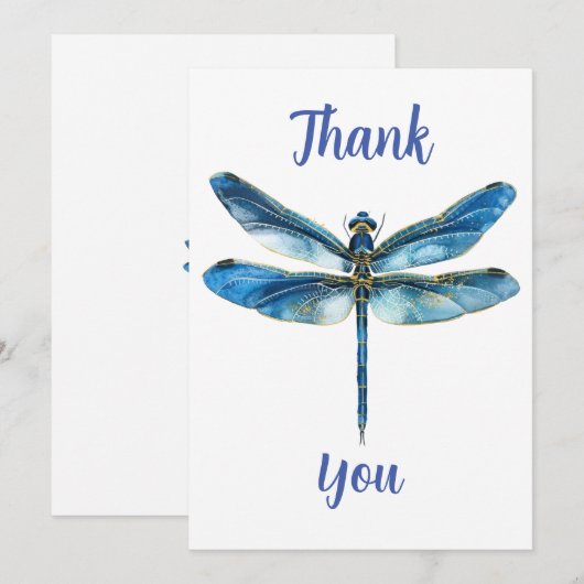 アオイ サンキューカード (正面/裏面)