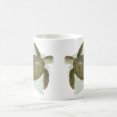 アオウミガメのマグ コーヒーマグカップ (中央)