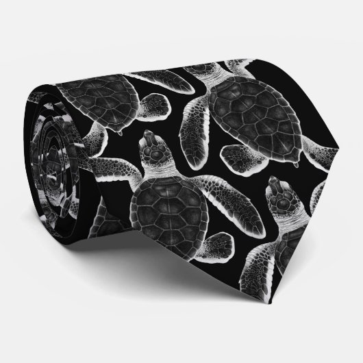 アオウミガメのHatchlingのネクタイ ネクタイ (ロール)