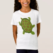 アオウミガメのTシャツおよびギフト Tシャツ (正面)