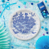 アオウミガメ園お洒落 ペーパープレート (パーティー)