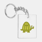 アオウミガメ キーホルダー (正面左)