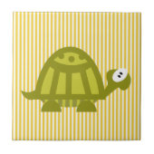 アオウミガメ タイル (正面)