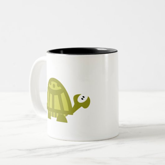 アオウミガメ ツートーンマグカップ (正面左)