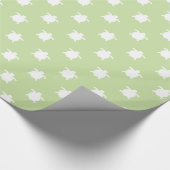 アオウミガメ ラッピングペーパー (角)