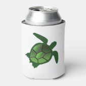 アオウミガメ 缶クーラー (缶正面)