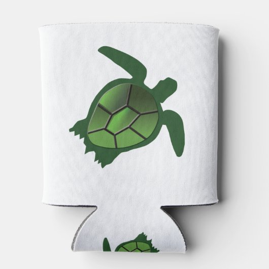 アオウミガメ 缶クーラー (裏面)