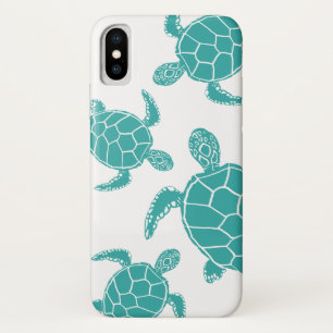 アオウミガメ iPhone X ケース