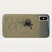 アオウミガメ (Chelonia mydas) 孵化直後 Case-Mate iPhoneケース (裏面(横))
