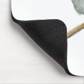 アオカケスのイラストレーション マウスパッド (コーナー)