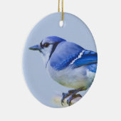 アオカケスのオーナメント セラミックオーナメント (右)