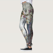 アオカケスのセレナーデの春 レギンス (左)