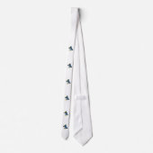 アオカケスのタイ ネクタイ (裏面)