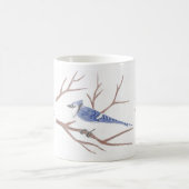 アオカケスのマグ コーヒーマグカップ (中央)