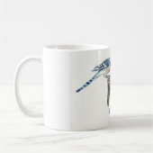 アオカケスのマグ コーヒーマグカップ (左)