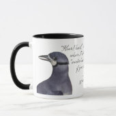 アオカケスのマグ マグカップ (左)