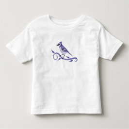 アオカケスの幼児のTシャツ トドラーTシャツ