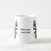 アオカケスはカスタマイズ コーヒーマグカップ (中央)