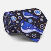 アオカケスパターン ネクタイ (ロール)