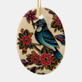 アオカケス セラミックオーナメント (裏面)