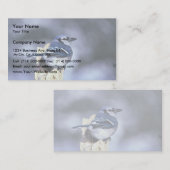 アオカケス 名刺 (正面/裏面)