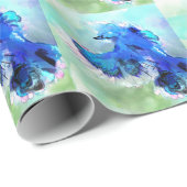 アオカケスSwaylrg ラッピングペーパー (ロールコーナー)