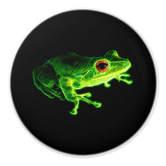 アオガエル セラミックノブ (正面)