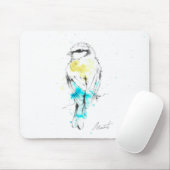 アオガラ マウスパッド (マウス)