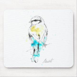 アオガラ マウスパッド