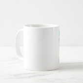 アオサギのマグ コーヒーマグカップ (正面左)