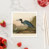 アオサギのAudubonプリント 海岸の芸術 スタンダードカクテルナプキン (インサイチュ)