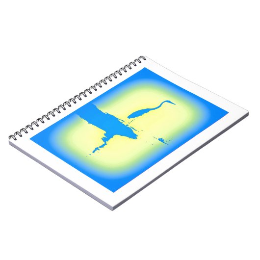 アオサギ ノートブック (左側)