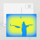 アオサギ ポストカード (正面/裏面)