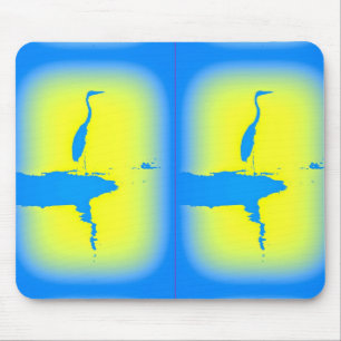 アオサギ マウスパッド