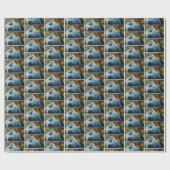 アオサギ ラッピングペーパー (フラット)