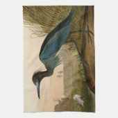 アオサギ Audubon 版画 海岸の芸術 キッチンタオル (縦)