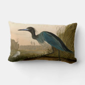 アオサギ Audubon 版画 海岸の芸術 ランバークッション (裏面)
